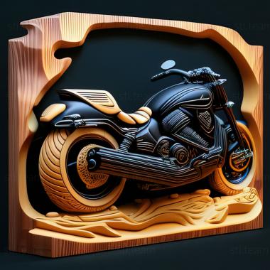 3D модель Honda Shadow Spirit VT750DC (STL)